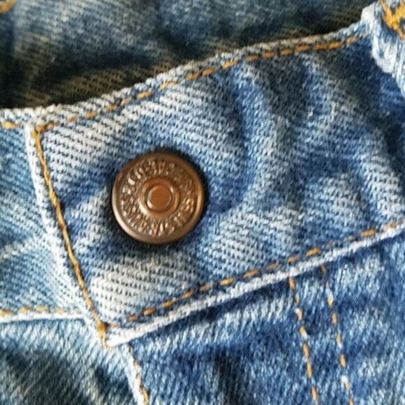 💍 Vintage Orange Tab High waisted Levi's - Picture 4 of 7